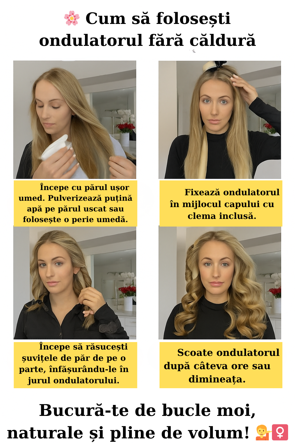 Ondulator Fără Căldură pentru Bucle Naturale