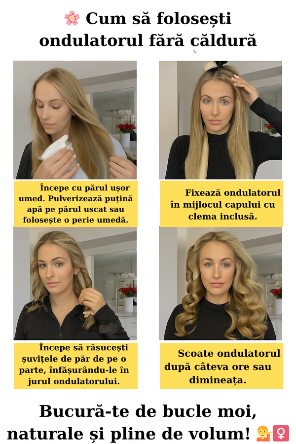 Ondulator Fără Căldură pentru Bucle Naturale