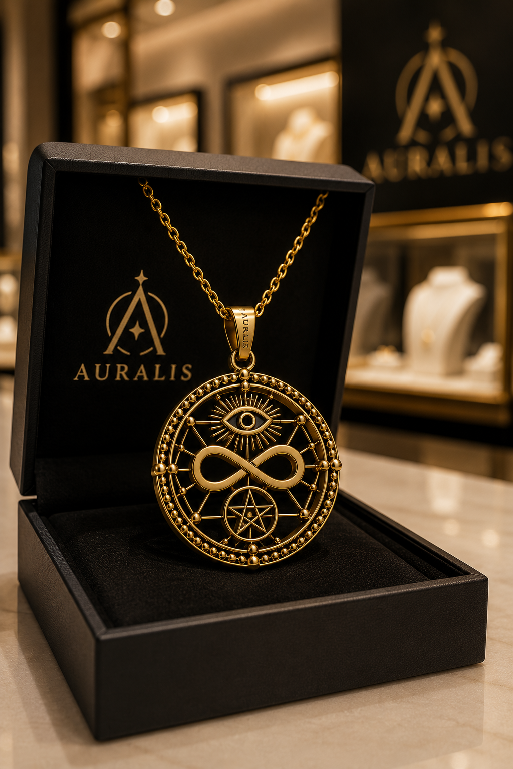 AURALIS ∞ Poartă un simbol. Poartă o intenție.